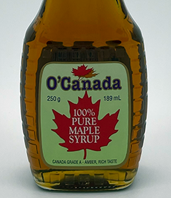 メープルシロップ ラベル